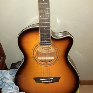 New Washburn acoustic/electric guitar